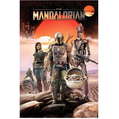 Plakát Star Wars - The Mandalorian - Group – Zboží Mobilmania