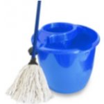 Promex Mopová souprava ovál Classic červená + mop EKO 120 x 37 cm mop 140 g plast kov bavlna – Zboží Dáma