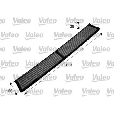 Filtr, vzduch v interiéru VALEO 715503 – Hledejceny.cz