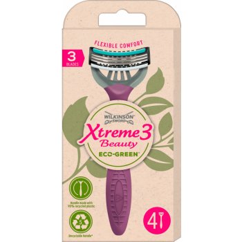 Wilkinson Sword Xtreme 3 Beauty Eco Green 4 ks