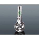 WeedShop Skleněný bong HoneyComb zelený 38 cm – Zboží Dáma