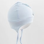 Bavlněná kojenecká čepička New Baby Happy Elephant blue – Sleviste.cz