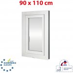 OKNA HNED 90x110 cm (900x1100 mm) bílé otevíravé i sklopné levé – HobbyKompas.cz