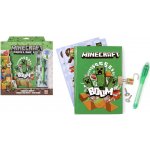 CurePink Papírnícký set Minecraft Boom 23 x 22 x 3 cm – Zboží Živě