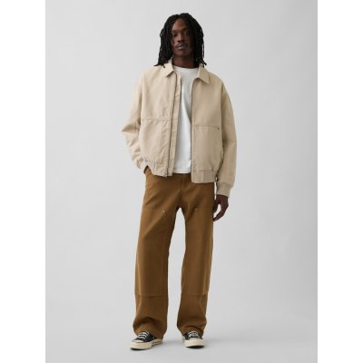 GAP kalhoty '90s Loose Carpenter Hnědá – Zboží Dáma