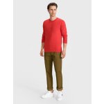 GAP kalhoty essential khakis in straight fit with GapFlex Hnědá – Sleviste.cz