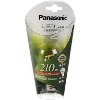 Panasonic Nostalgic Clear 4.4W E27 2700K