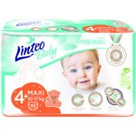 LINTEO BABY Prémiové 4+ MAXI č.4+ 10-17 kg 46 ks – Sleviste.cz