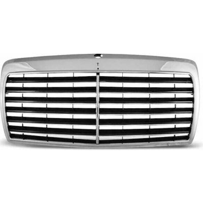 PŘEDNÍ MASKA AVANTGARDE MERCEDES W124, 1985-1993, E-CLASS, CHROM | Zboží Auto