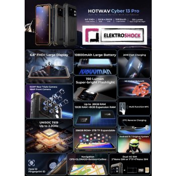 Hotwav Cyber 13 Pro 20GB/256GB