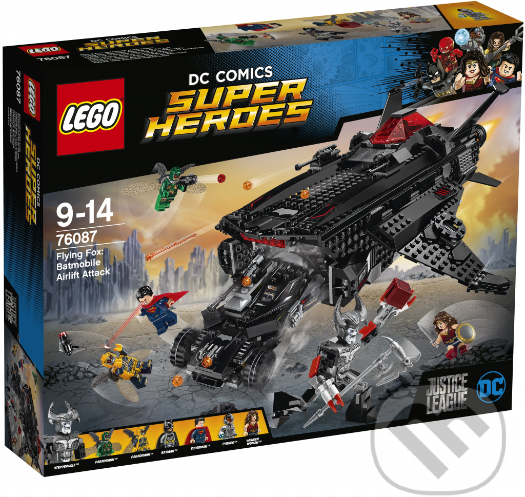 LEGO® Super Heroes 76087 Obří netopýr: Vzdušný útok v Batmobilu