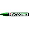 Školní papírové hodiny Marabu YONO akrylový popisovač 1,5-3 mm - sytě zelený