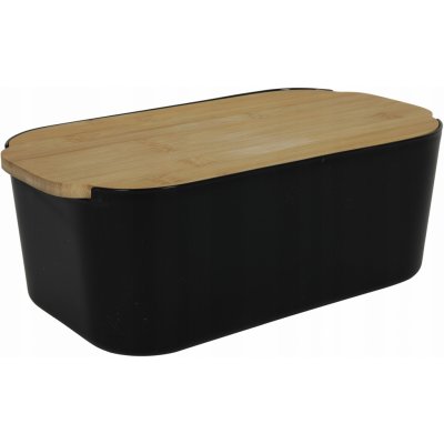 Chlebník jednodílný Hit Trading černý dřevěný – Hledejceny.cz