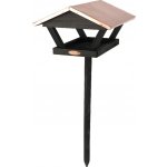 Esschert Design Krmítko na noze Copper 28 x 27 x 120 cm černá měď – Hledejceny.cz