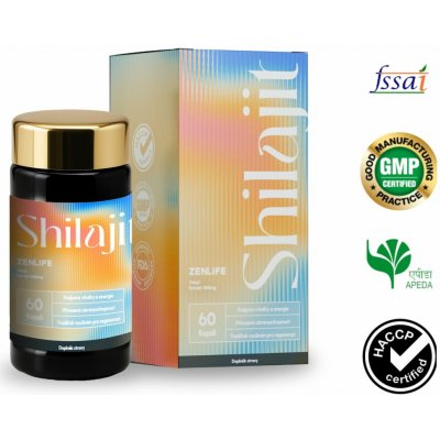 Zenforlife Shilajit extrakt 500 mg 60 kapslí – Hledejceny.cz