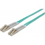 Intellinet 750134 Fiber Optic Patch, Duplex, Multimode, LC/LC, 50/125 µm, OM3, 2m, (7.0 ft.), aqua – Sleviste.cz
