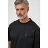 Pánské Tričko Boss Bavlněné tričko s aplikací 50516951 černá