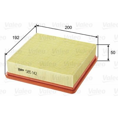 Vzduchový filtr VALEO 585142 – Hledejceny.cz