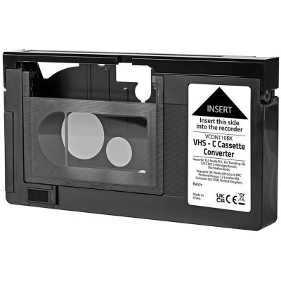 Nedis VCON110BK adaptér pro kazety VHS-C na VHS – Sleviste.cz