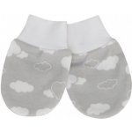 ESITO Rukavice bavlna potisk obláček šedá – Zboží Dáma