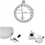 Trizand Hula hoop s výstupky 35 cm bílý – Zbozi.Blesk.cz