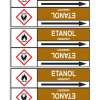 Piktogram Značení potrubí, etanol