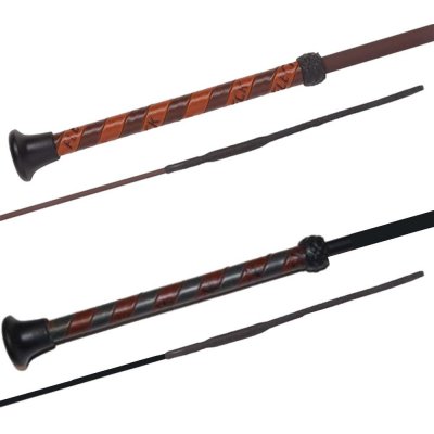 Fleck Bičík drezurní SilkTouch hnědá/hnědá – Zboží Mobilmania