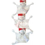 Bobo baby usínáček plyšový medvídek s čepičkou s hvězdičky růžový – Sleviste.cz