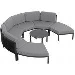 Garden Point Parana Corner 4 zahradní roh s pufy antracitový – Hledejceny.cz