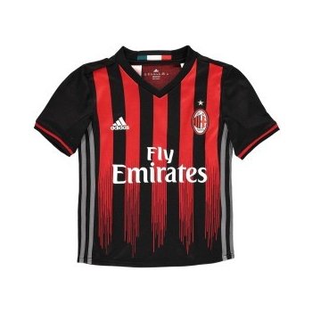 adidas AC Milan Home shirt 2015 2016 dětské Black/Red