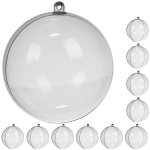 Ruhhy 22277 Akrylová koule 10 cm 10 ks – Zboží Mobilmania