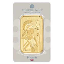 The Royal Mint zlatý slitek Britannia 100 g