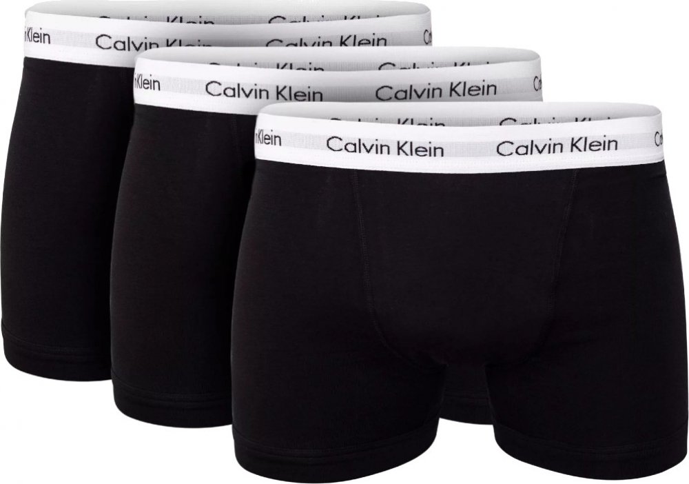 Calvin Klein boxerky Dlouhé Black 2 Pack | Srovnanicen.cz