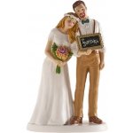 Svatební figurka na dort s nápisem navždy - Dekora – Zboží Mobilmania