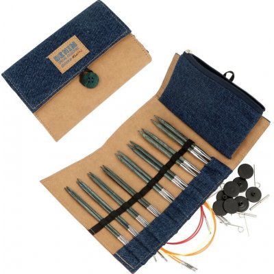 KnitPro Indigo Wood set vyměnitelných jehlic – Zbozi.Blesk.cz