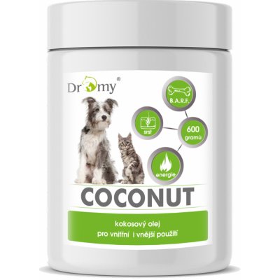 Dromy Coconut oil 600 g – Hledejceny.cz