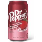 Dr Pepper Strawberries & Cream USA 355 ml – Zboží Dáma