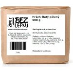 Život bez lepku Hrách žlutý půlený 0,5 kg – Zboží Dáma