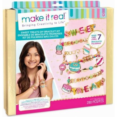 Make it Real Sada na výrobu náramků Sweet Treats – Hledejceny.cz