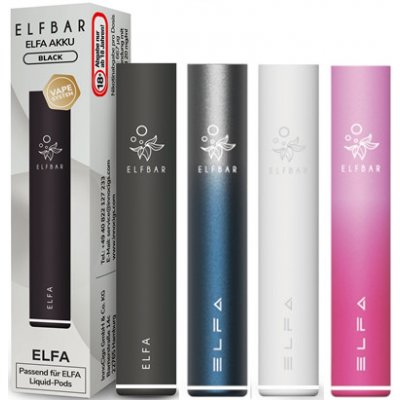 Elf Bar ELFA Pod 500 mAh Černá 1 ks – Zboží Mobilmania