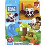 Mega Bloks Peek a Blocks velká skluzavka - lesní panda – Zboží Dáma