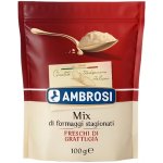Ambrosi Sýry tvrdé strouhané mix 100 g – Zboží Dáma