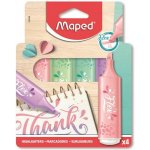 Maped Fluo Peps flex 4 ks pastelové – Hledejceny.cz