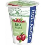 Hollandia BIO selský jogurt jahody 180 g – Sleviste.cz