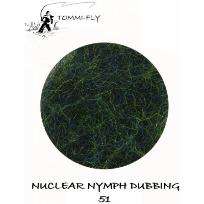 Tommi-Fly Dubbing Nuclear Nymph Dubbing Green Black – Hledejceny.cz