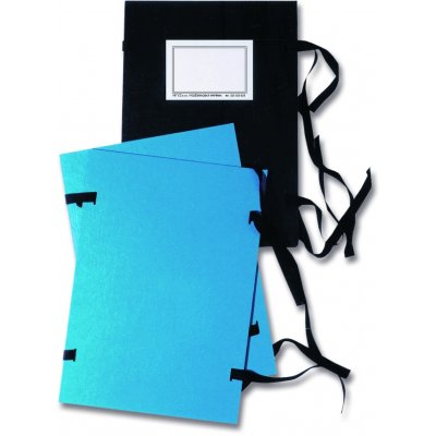 Hit Office A4 Desky s tkanicí se štítkem černé – Zboží Mobilmania