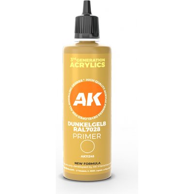 AK Interactive 3GEN Acrylics AK11245 Dunkelgelb RAL 7028 dark yellow surface 100 ml – Hledejceny.cz