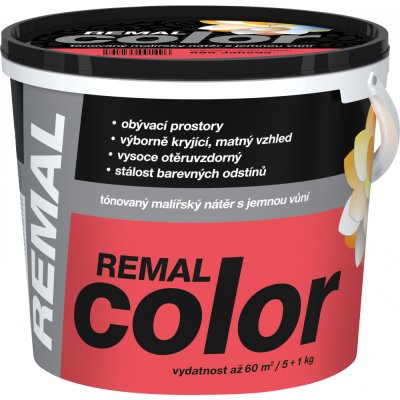 Remal Color malířská barva 890 jahoda, 5 + 1 kg – Hledejceny.cz