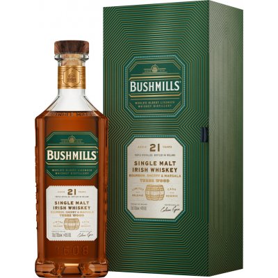 Bushmills 21y Tripple Wood 46% 0,7 l (karton) – Hledejceny.cz