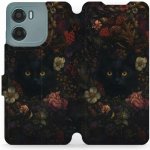 Mobiwear Flipové Motorola Moto G05 V161S Temné kočky – Zboží Živě